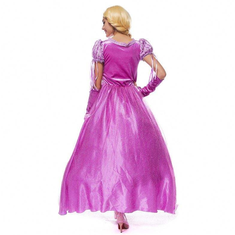 2022 Costum cosplay Halloween Women Rapunzel Adult Prințesa Sofia Costum HCRS-013
