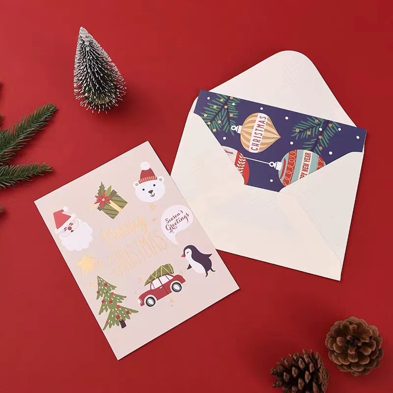 Felicitări Paper Kraft tipărit pentru ziua denaștere logo personalizat imprimat 150g/200g/250g/300g hârtie tipărită cadou multicolor cadou