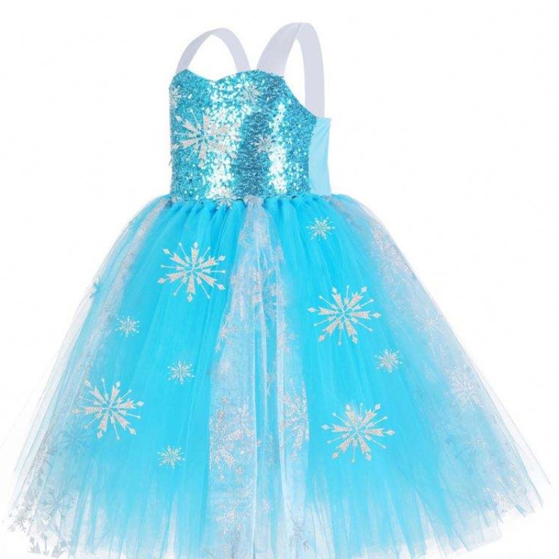 Rochie de 3-11 ani Blue Halloween Costum Fată unicornă Rochii Prințesă rochie Tutu Fustă