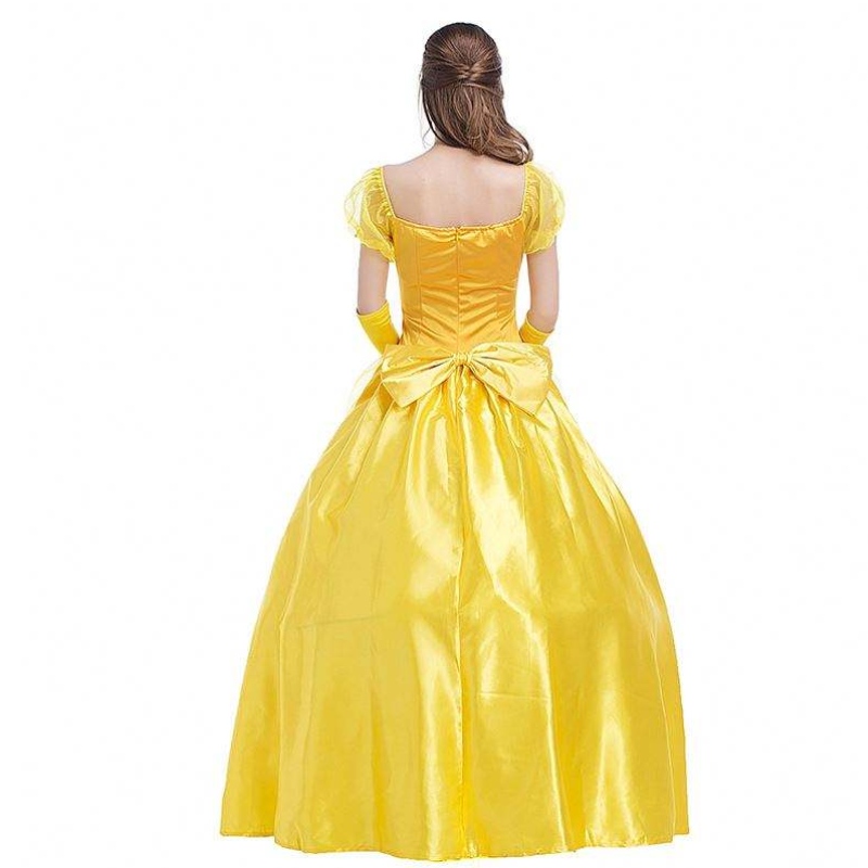 Cosplay belle prințesa rochie rochii doamne pentru frumusețe și bestia pentru femei costume de îmbrăcăminte