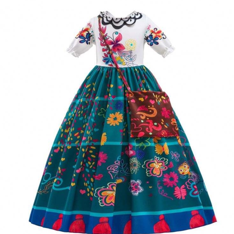 Copiinoi de modă Encanto Costum de film Halloween Mirabel cosplay rochie lungă Barbie Fashionistas