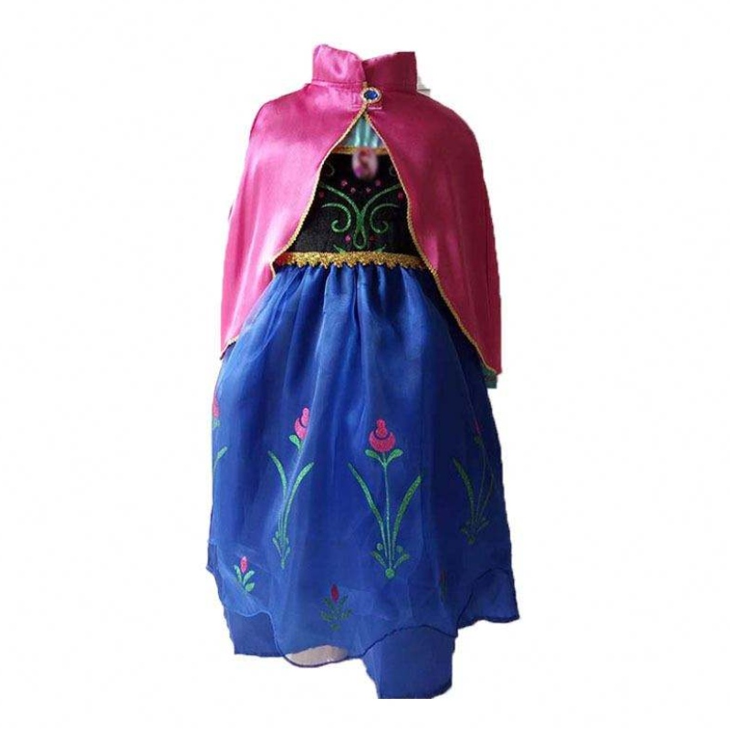 Fete elsa anna rochie desen animat cosplay zăpadă regină prințesă rochii elsa copii mici rochii îmbrăcăminte pentru fete