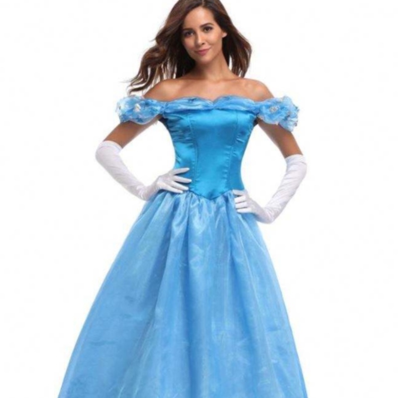 Movie Beauty and the Beast Belle Princess Rochie Cosplay Costume pentru femei adulte femei de Halloween Party Canonicals Fancy Costum