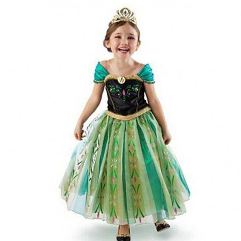 Costum performant Prințesa Anna Rochie pentru copii \\ rochie de îmbrăcăminte prințesa Anna rochie