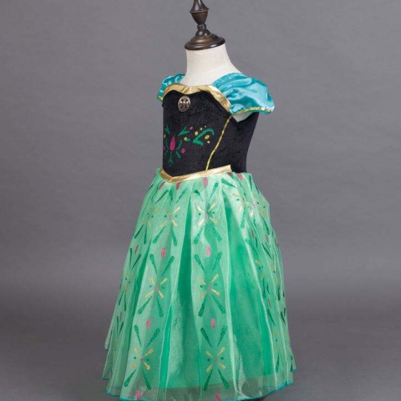 Costum performant Prințesa Anna Rochie pentru copii \\ rochie de îmbrăcăminte prințesa Anna rochie