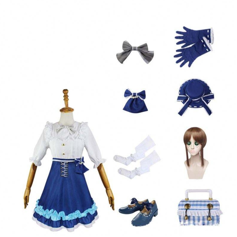 Identitate v Gardener Emma Woods Cosplay Costum Sweet Lolita Rochie Fete Femei Femei Costume de petrecere de Halloween Anime Game Suit