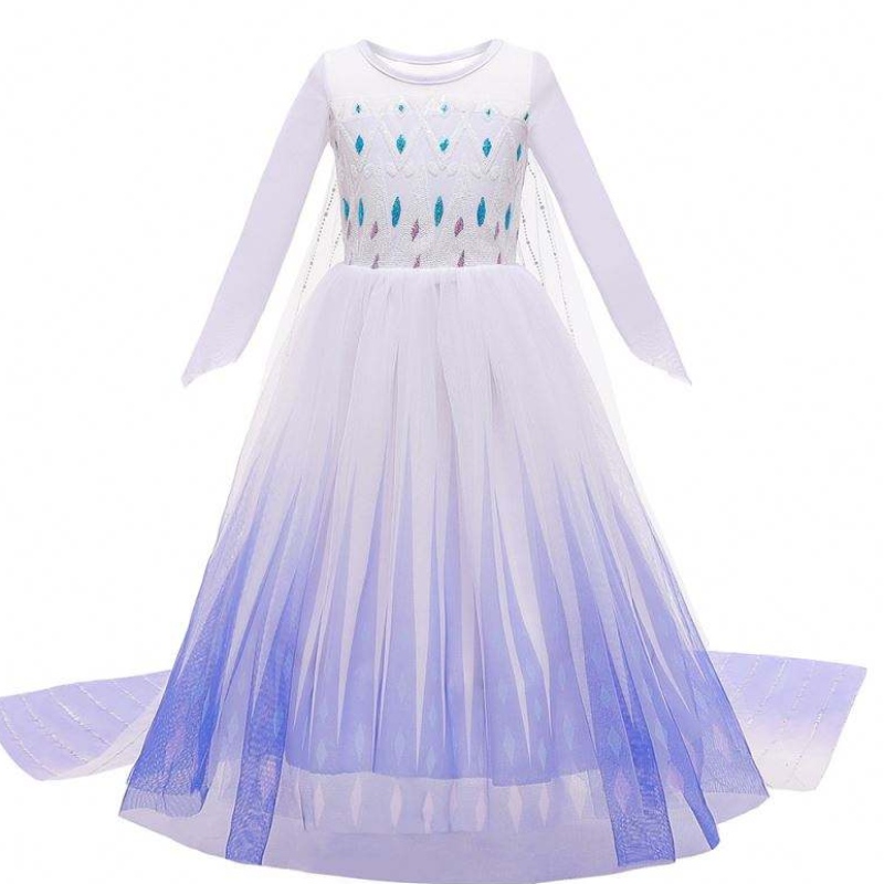 NOU STIL GETILOR PRINCESE ELSA Rochie Ball Ball Birthday Kids Cosplay Helloween TV/movie cosplay costum