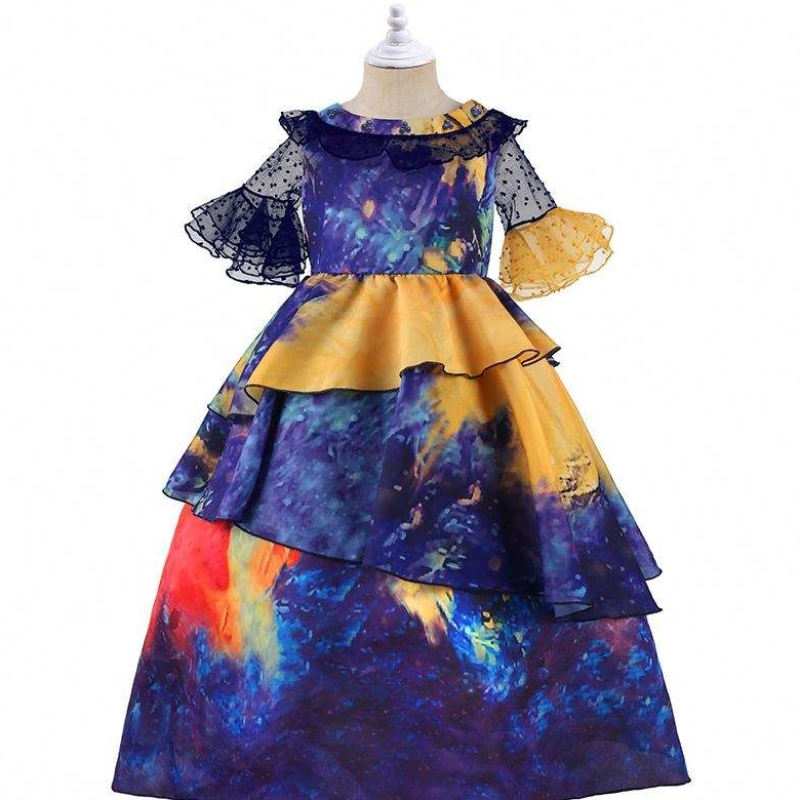 Anime encanto cosplay Isabella rochie violet fete prințesă costum copii fantezie rochie carnaval cosplay cosplay