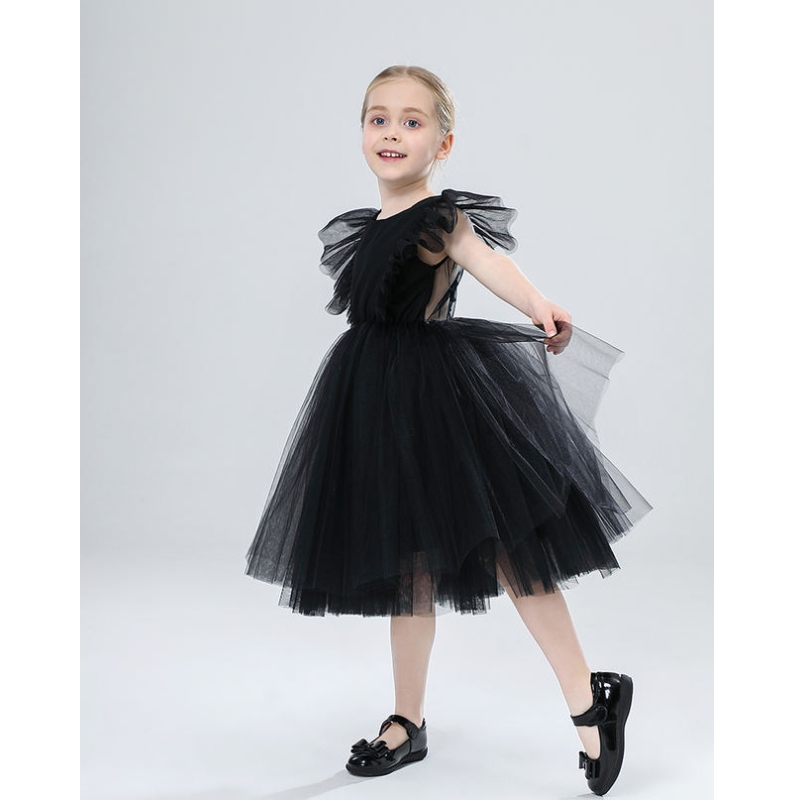 Rochie de fată cu flori copii domnișoara de onoare pentru copii rochii din tul, fete boutique vestidos fete haine denaștere