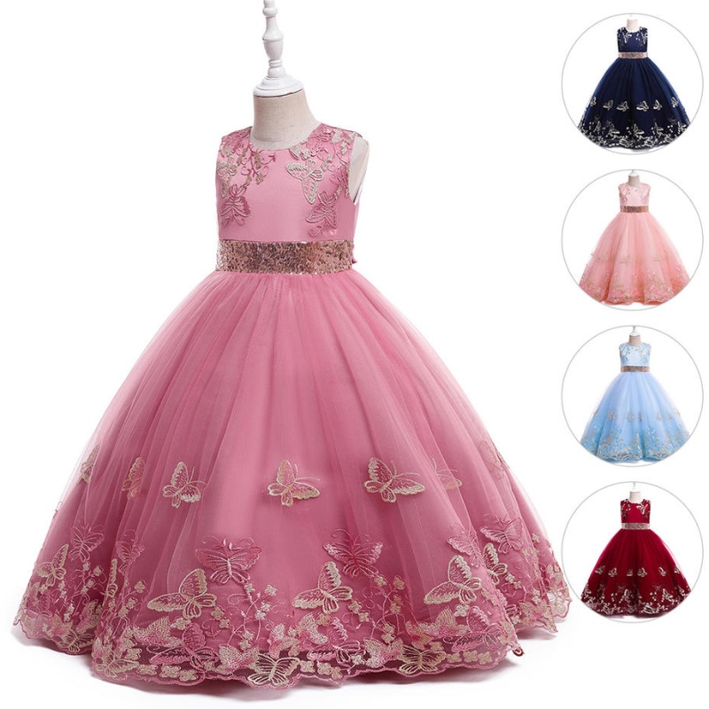 Rochie de mireasă cu ridicata pentru fete elegante pentru fete pentru fete pentru copii rochii pentru copii pentru petrecerea denaștere rochie cu rochie de minge