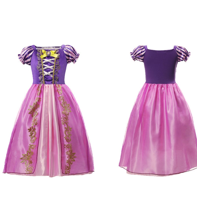 Fete rapunzel prințesa cosplay rochii de petrecere cadou rochie de ball rochie de aniversare costum de film denaștere