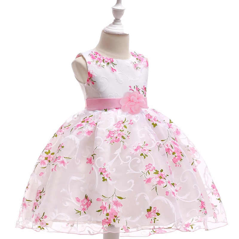 Copil denuntă albnunta satin prințesă rochie de fetiță arc 1 an aniversare petrecere searanou -născut rochie de botez pentru fete îmbrăcăminte
