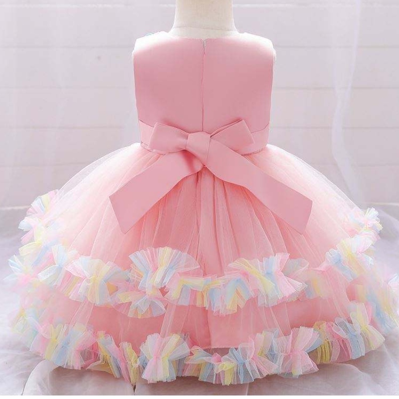 Baige Children Unicorn Party Princess Dress Up Flower Gilr Rochii pentru copii pentru copii