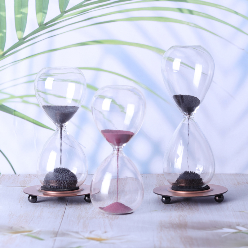 angro -garda creativ desktop Decoration Timer Magnetic Timer Cadou rotund Base metalice Magnetice Magnetice