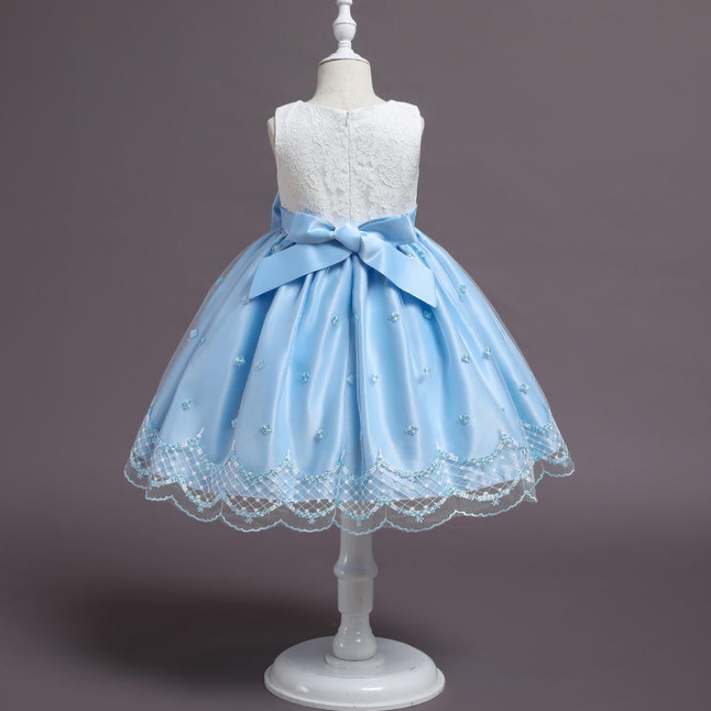 Copii \\ prințesa rochie cu flori rochie de fată ziua denaștere pufoasă fetiță costum