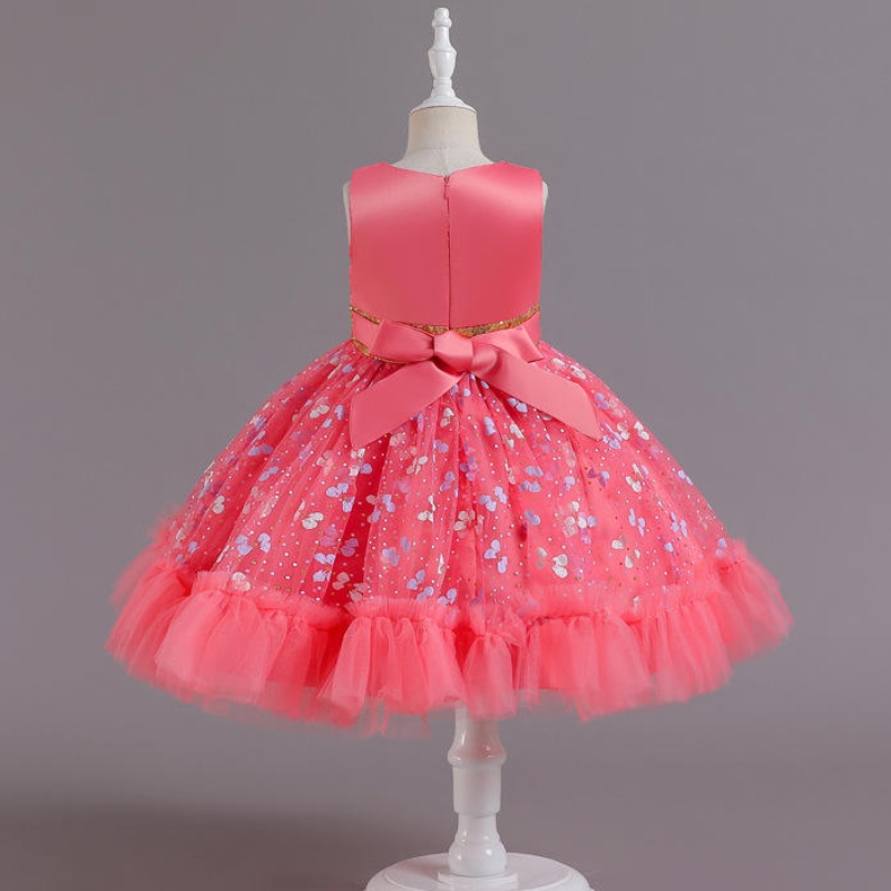 Copii Costum Costum Prințesă Rochii de mireasă pentru fete Flori pentru copii Rochie cadou de vacanță