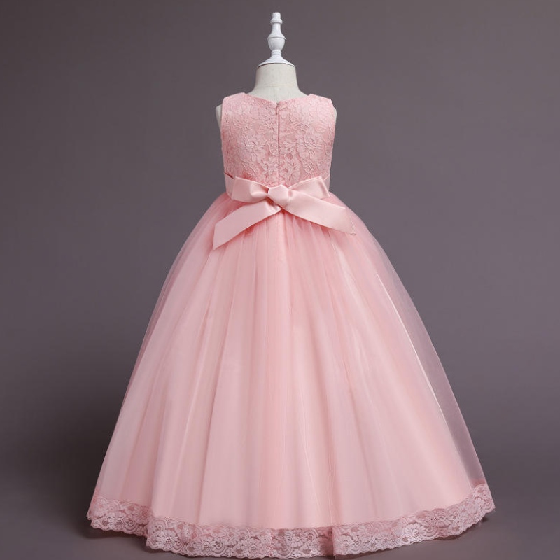 Rochie elegantă prințesă rochii de flori pentru fete rochii de copii vintage pentru petrecerea de Crăciun rochie de bal