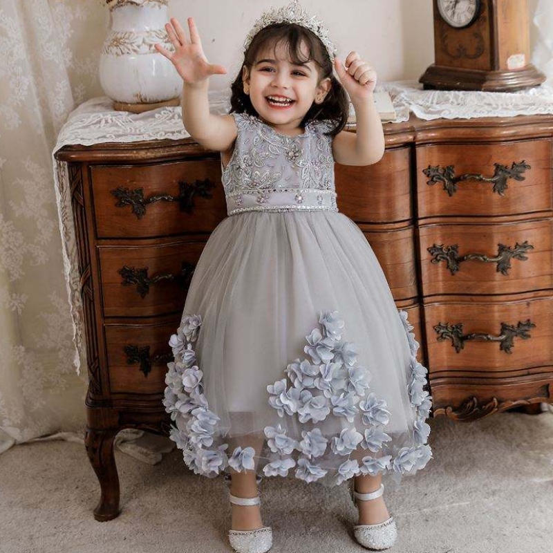 Baige Turkey Style Kids Frock Girl Dress