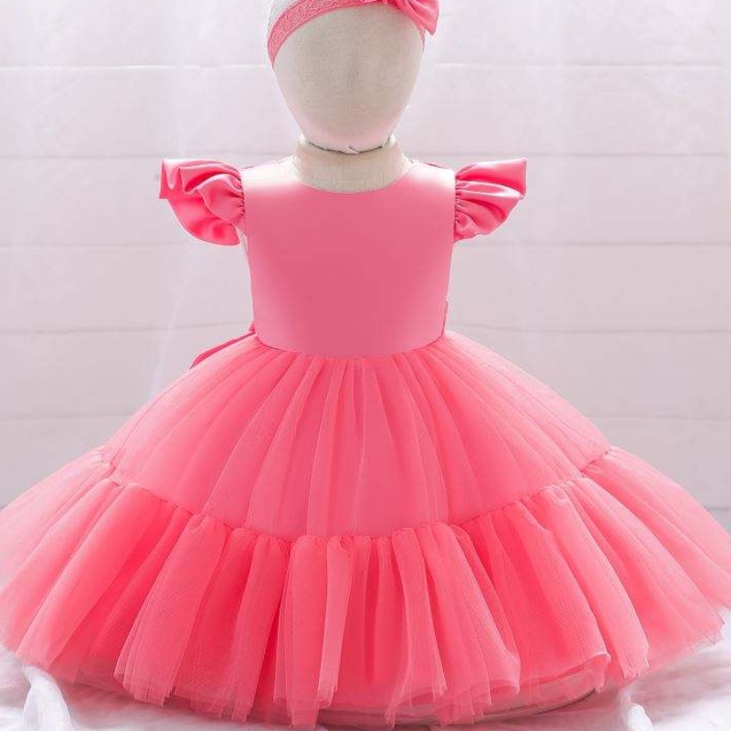 Baige New Fashion Flower Girl Rochie pentru bebeluși Petrecerenuntă Nuntă Prințesă Copii Rochii L2038XZ