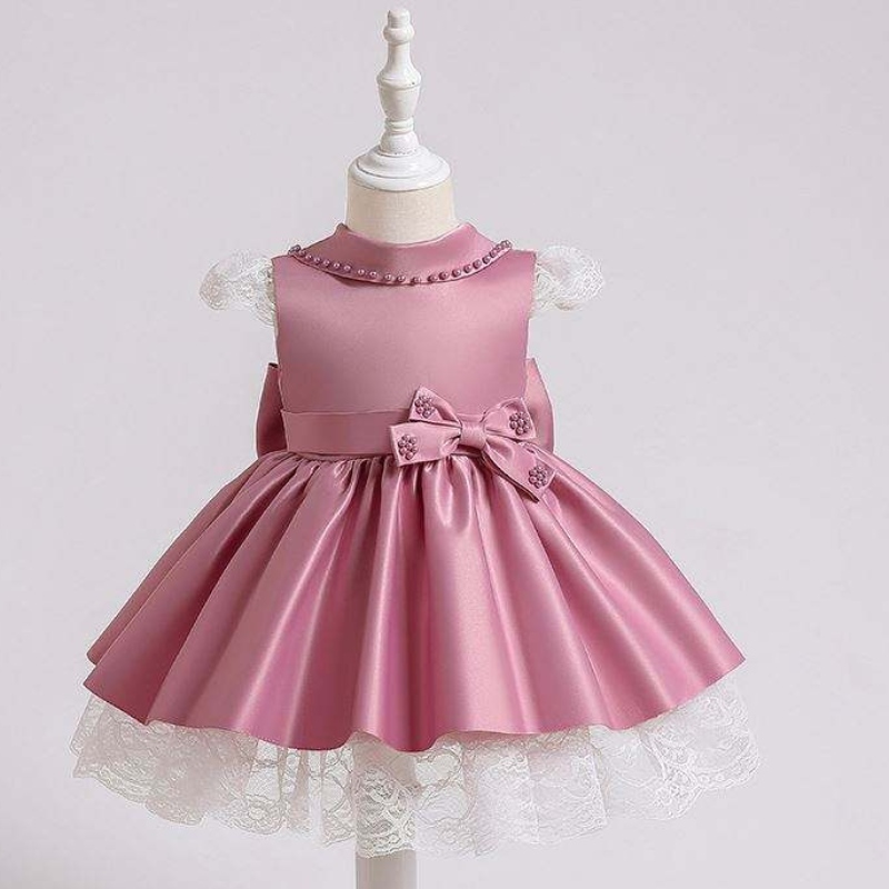 BAIGE Nou-nascut Rochie Tort Copii Rochii Copii Primul Botez Paiete Tutu Haine XZ003