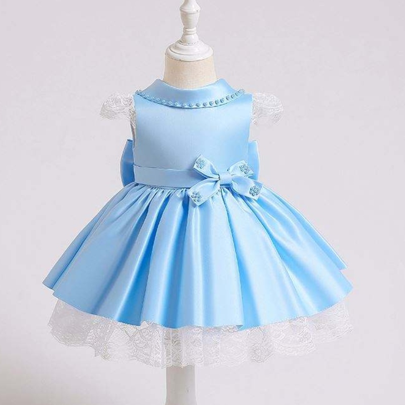 BAIGE Nou-nascut Rochie Tort Copii Rochii Copii Primul Botez Paiete Tutu Haine XZ003