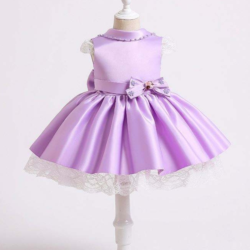 BAIGE Nou-nascut Rochie Tort Copii Rochii Copii Primul Botez Paiete Tutu Haine XZ003
