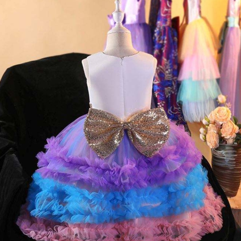 Baige unicorn tutu rochie de petrecere unicorn fată prințesă rochii costum