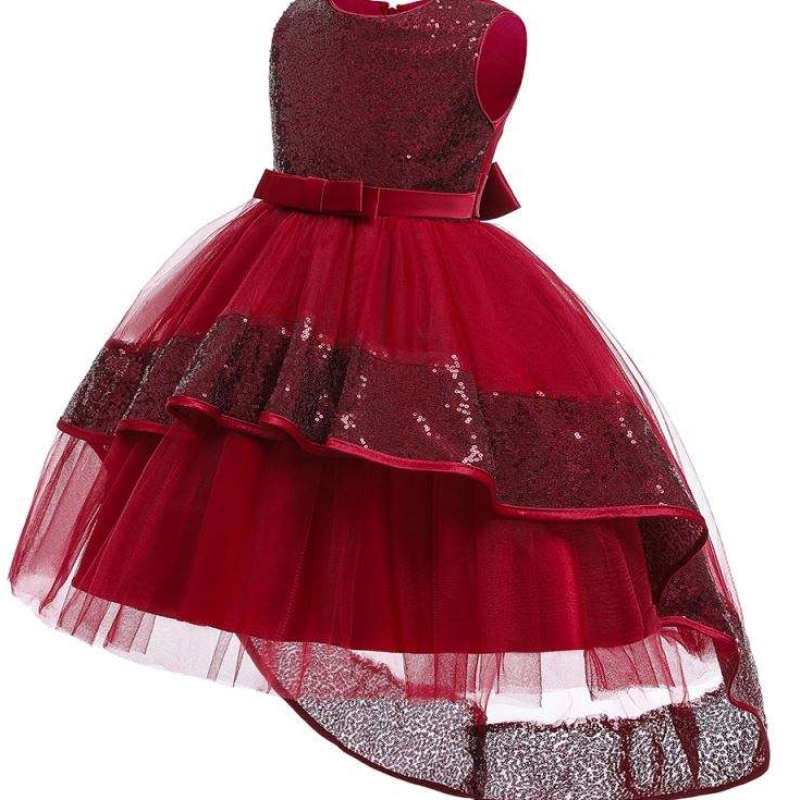 Baige pentru copii rochie prințesa fete de flori denuntă rochii de fete petrecere 3-10 year baby
