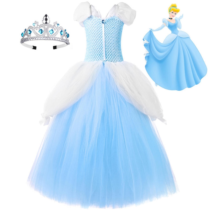 Fete prințesa rochie de costum fantezist rochie de minge