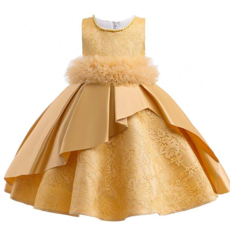 Rochie de petrecere pentru copii de înaltă calitate pentru copii de înaltă calitate pentru copii, broderie pentru copii, rochie de minge