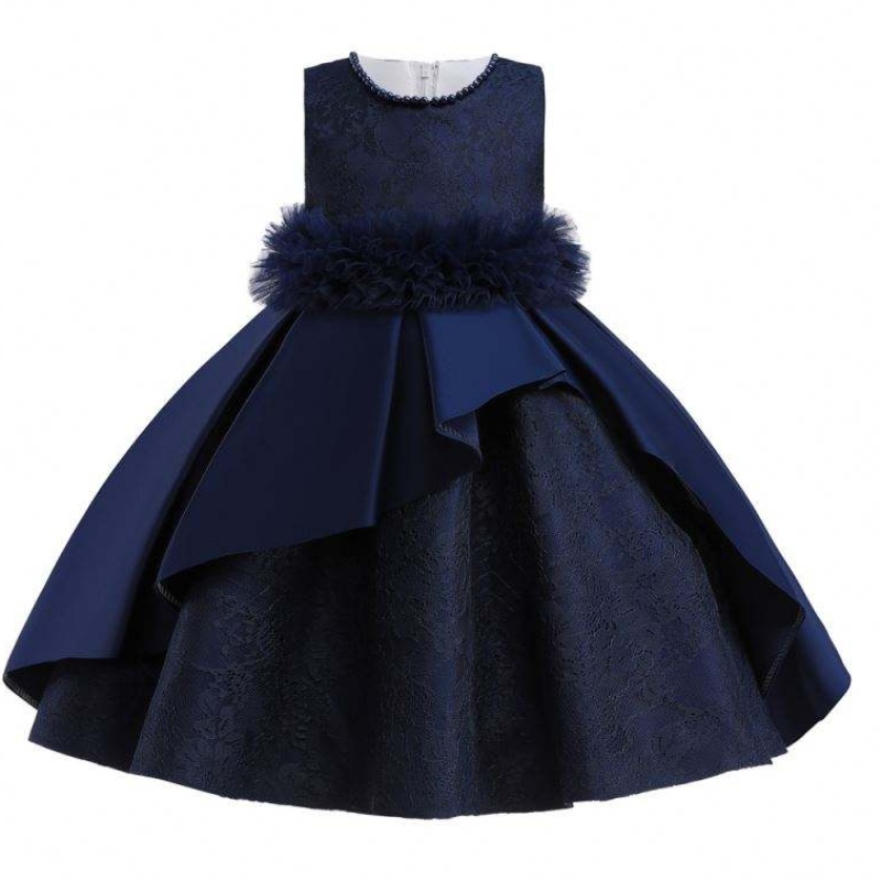 Rochie de petrecere pentru copii de înaltă calitate pentru copii de înaltă calitate pentru copii, broderie pentru copii, rochie de minge