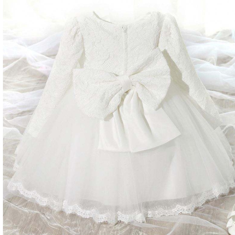Baige New Stock Baptism Copii pentru petreceri Flower Girl Princess Princess Party Party Summer Rochie BBTZ002