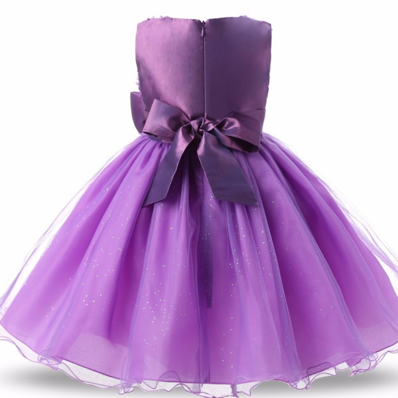Fete din dantelă prințesă rochie pentru copiinunta ziua denaștere elegantă rochie de petrecere adolescentă fete fete rochie