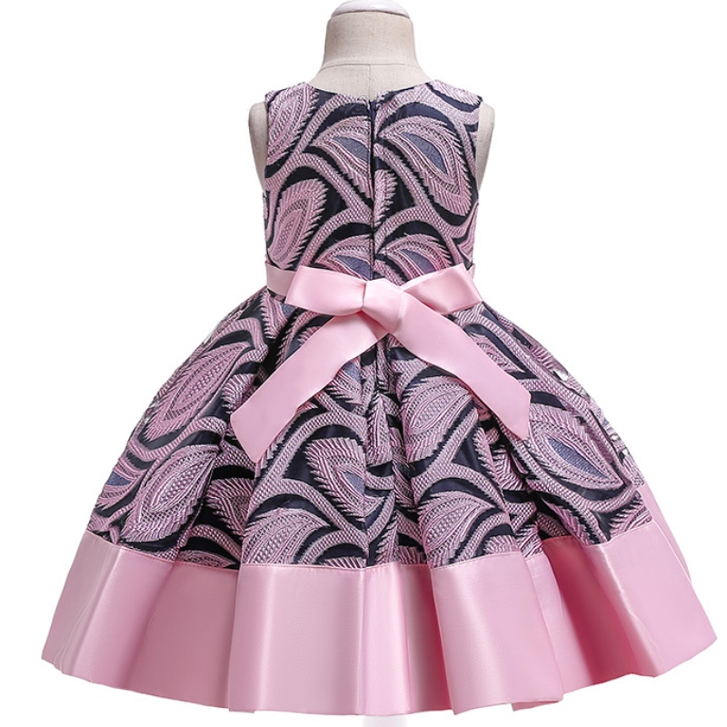 Ansoo Elegant Mediteranean Satin Girl Rochie de deschidere Ceremonie Copii poartă rochii de fete pentru fete pentru fete retro
