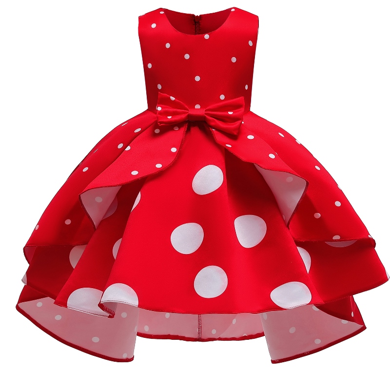 Rochie de petrecere pentru fete Polka Dot Princess Rochie pentru copii