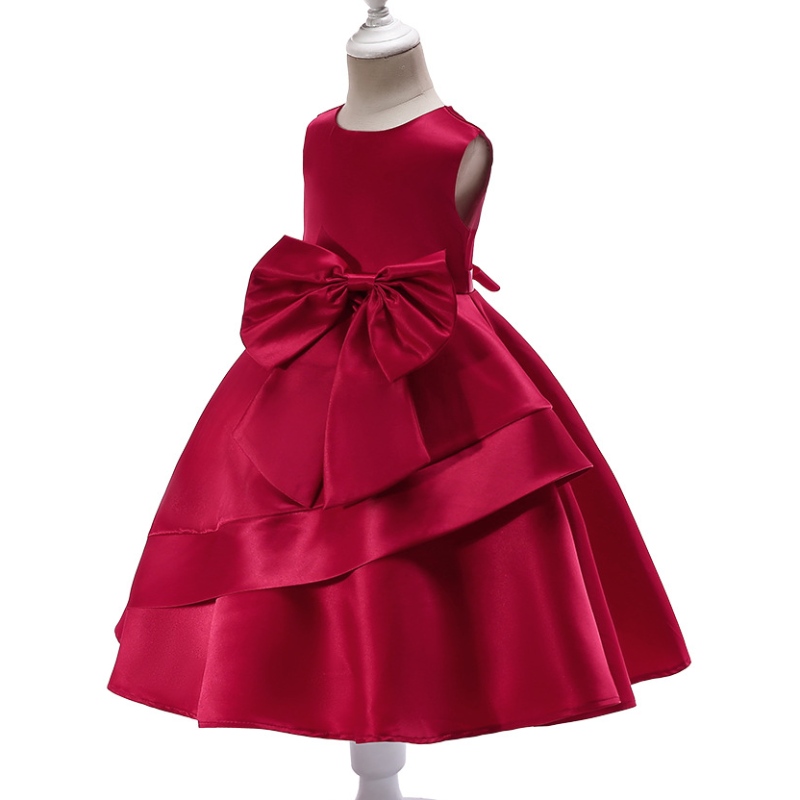 Girl prințesa rochie rochie roșie rochie pentru copii \\ rochie fete costume de performanță