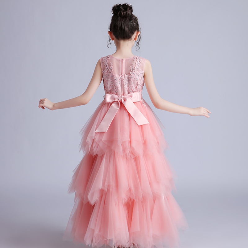 Copii Rochie Prințesă Rochii de Petrecere Flori Factory Outlet Rochie de mireasă elegantă pentru fete