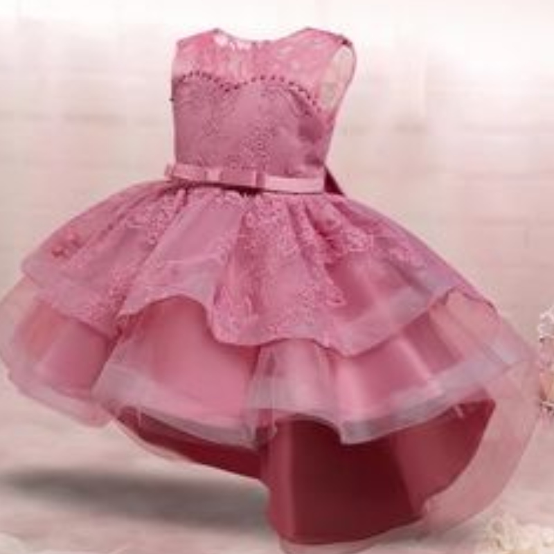 Fete de Crăciun prințesă rochie pentru copii din dantelă rochii de flori pentru copii Copii pentrununtă petrecere de seară rochie de annou costum
