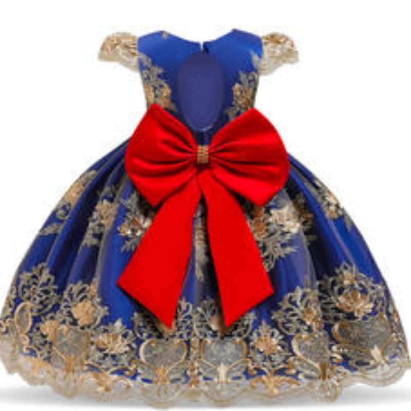 Fabrica de furnizare a copiilor haine de Crăciun Girl Girld Birthday Party Party Lace Princess Girls Nuntanunta rochie formală pentru copii