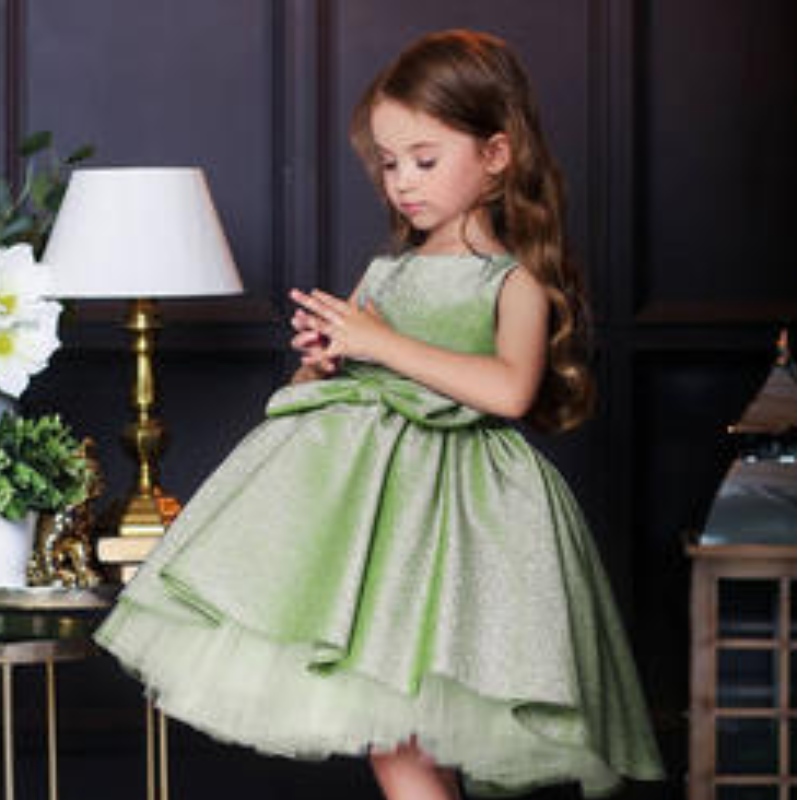 Rochie maxi fără mâneci de lux pentru petrecerea prințesei de lux pentru fete pentru fete seara purtând rochii denaștere de broderie