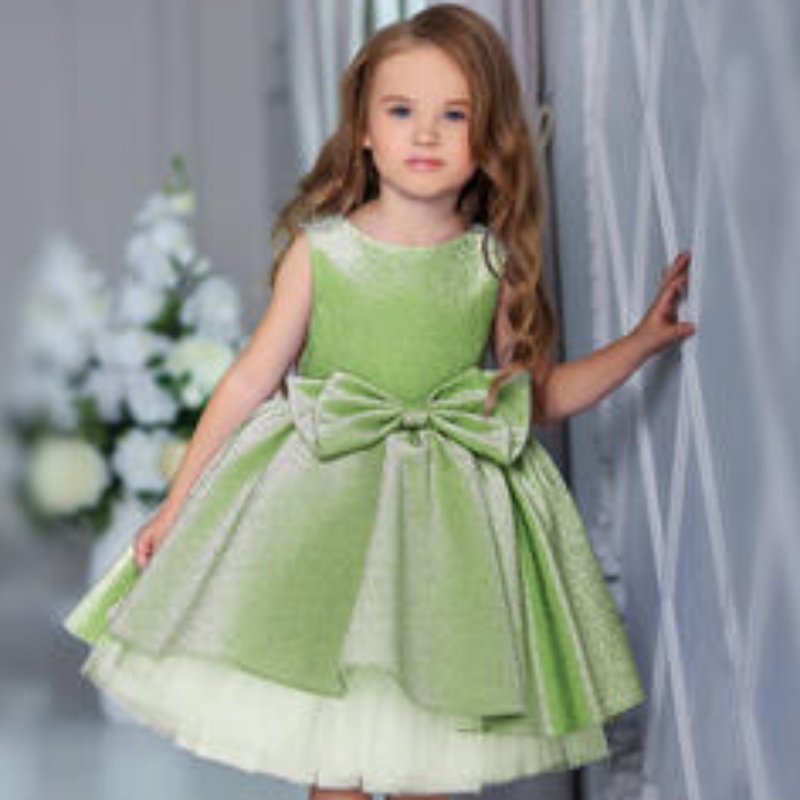 Rochie maxi fără mâneci de lux pentru petrecerea prințesei de lux pentru fete pentru fete seara purtând rochii denaștere de broderie