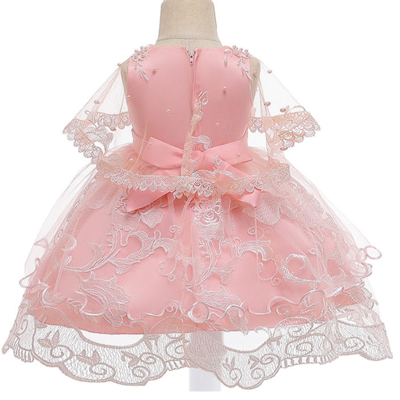 ANSOO copil pentru copii roz roz roz rochie pentru fete bumbac rochie prințesă elegantă pentru fată 2-10 ani rochii de mireasă pentru fată