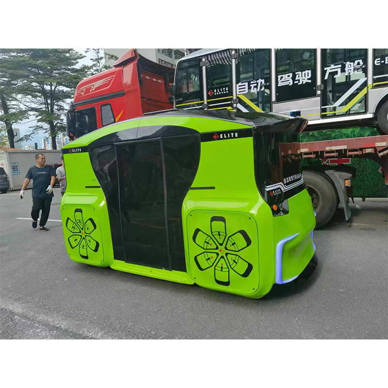 Coajă de plastic auto fără șofer.