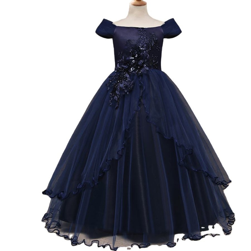 Petrecerea de Crăciun de iarnă rochie elegantă de seară rochie de bal pentru copii prințesa First Communion Costum pentru fete denou -an pentru adolescenți