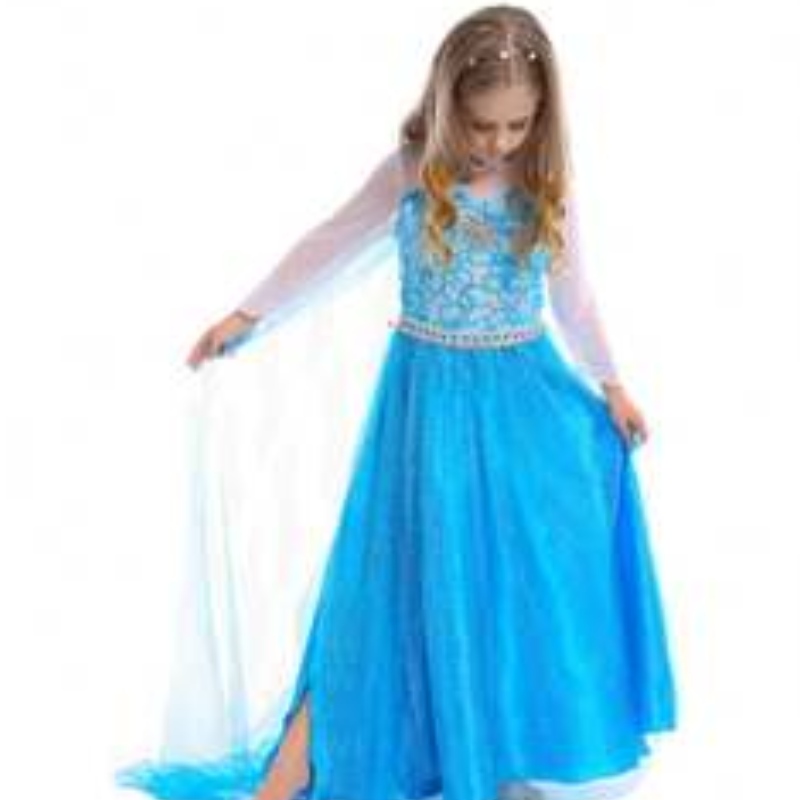 Baige TV&movie Elsa Anna Girl Party Party Rochii de performanță Halloween cosplay rochii