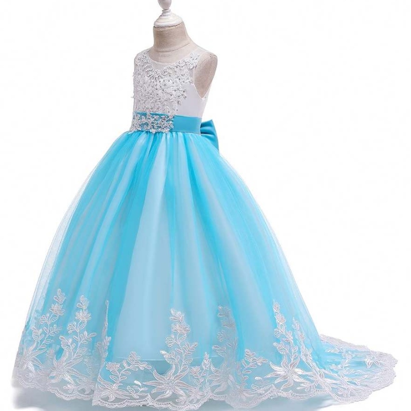 Baige fantezie fetițe rochii de diamante rochii de petrecere puffy maxi pentru copii pentru copii lungi rochii de bile maxi