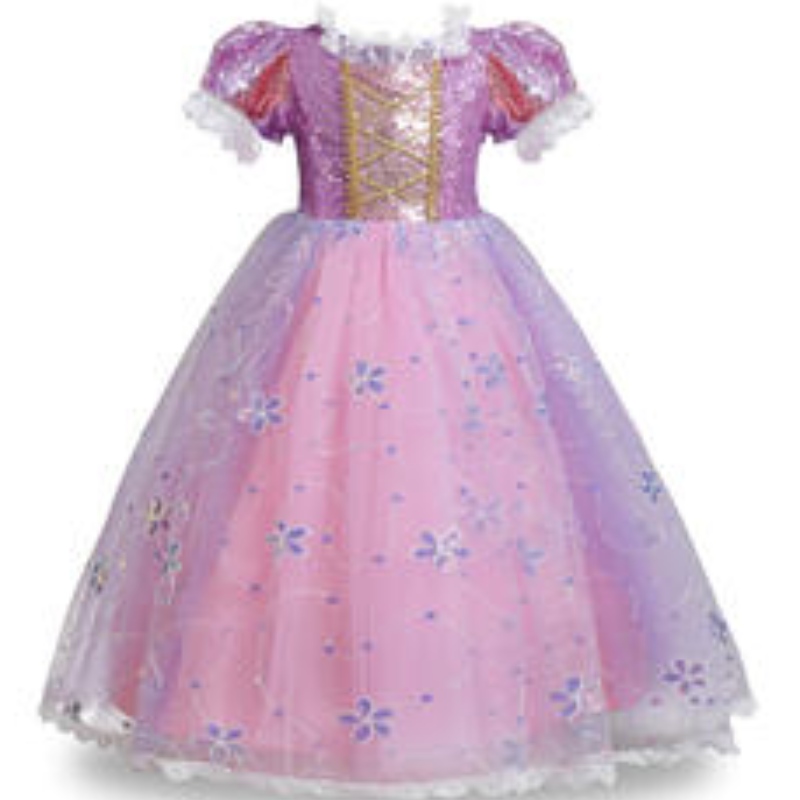 Rochie pentru fete din dantelă cu paiete în încurcătură carnaval costum Copiii de Halloween Halloween Christmas Robes Kids Cosplay