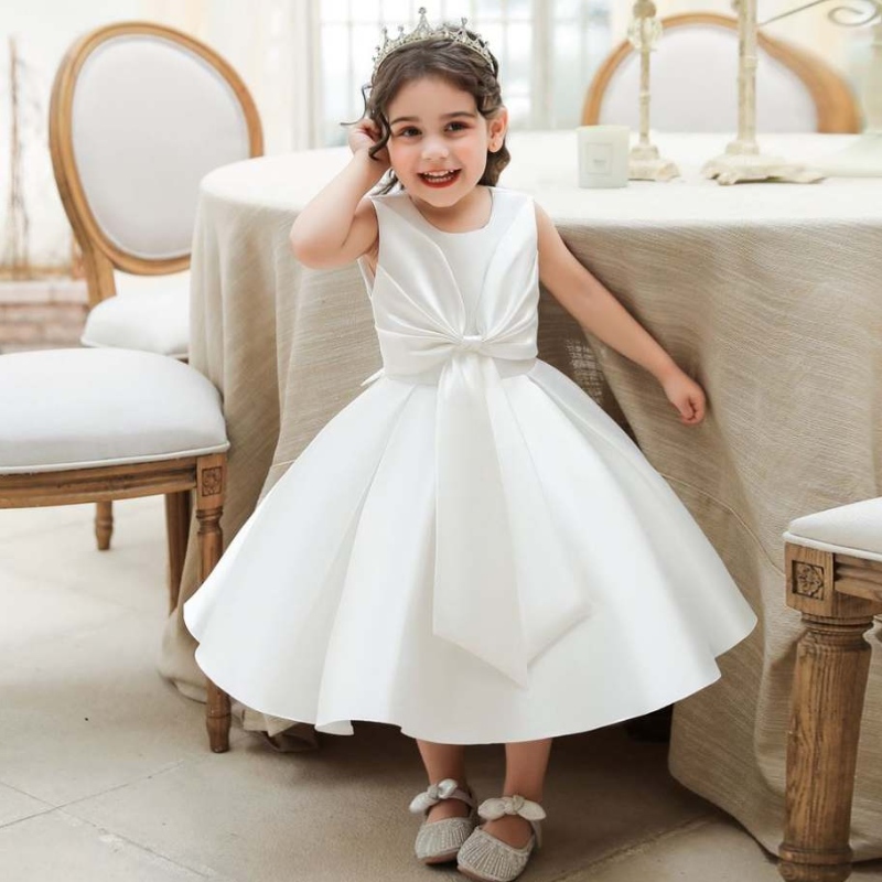 2022 Minunat First Communion Rochie fetiță rochie de rochie de rochie fete pentru rochie cu flori l2063xz