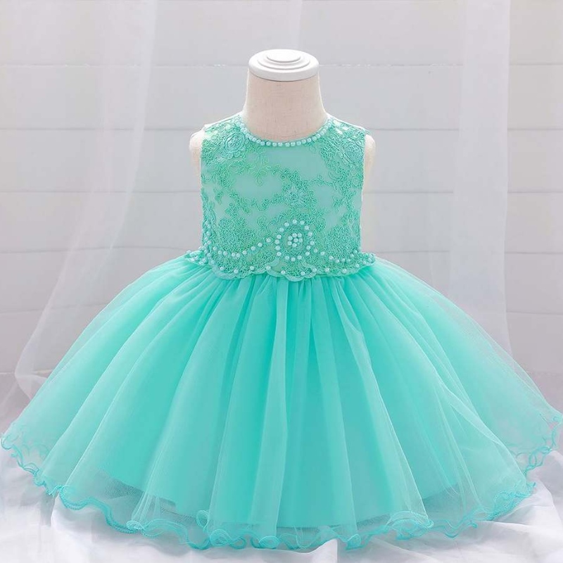 2021 Rochie de înaltă calitate pentru fetiță pentru copiinou -născuți rochie prințesă rochie de plasă l1933xz