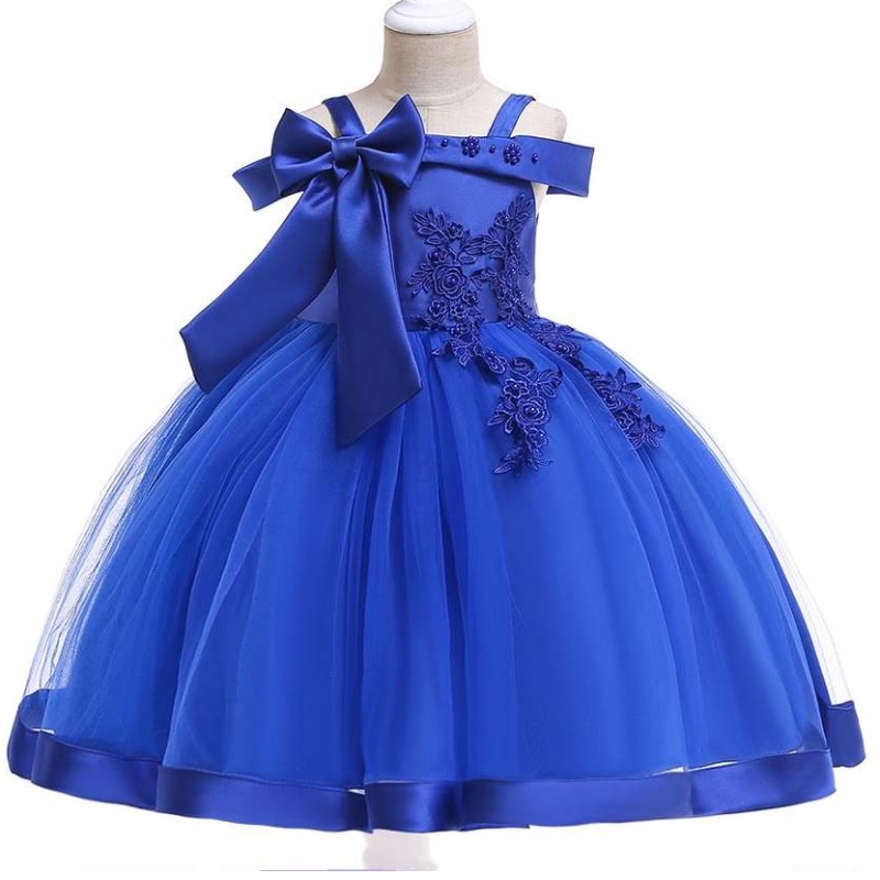 Baige New Fashion Flower Girls Rochii Prințesa Toddler Fete Fete haine pentru copii Prințesa Rochie de zi denașterenuntă de ziua denaștere